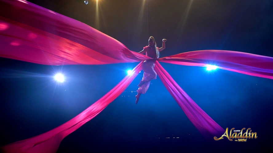 Η παράσταση "Aladdin the show" στην Πάτρα