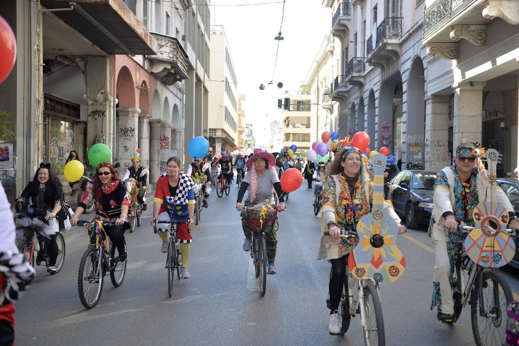 Έως 8 Φεβρουαρίου οι συμμετοχές για την Καρναβαλική Ποδηλατάδα