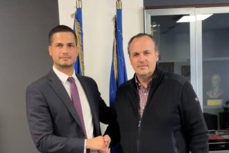 Πλάτων Μαρλαφέκας: Συνάντηση με τον υποψήφιο Ευρωβουλευτή Σπύρο Καρανικόλα