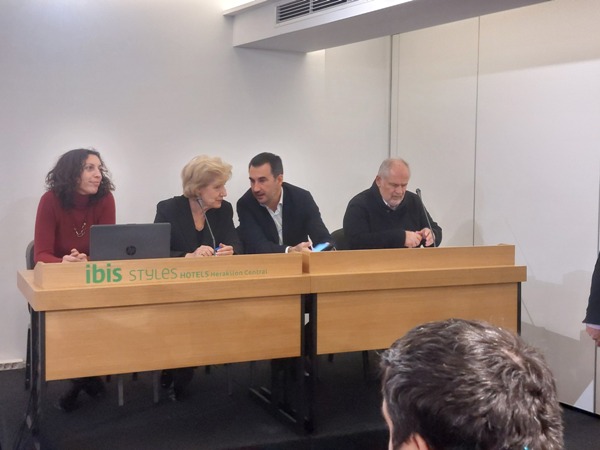 Σία Αναγνωστοπούλου: Με τον Χαρίτση στην Κρήτη