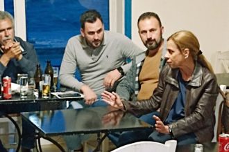 Περιοδείες σε Ψαθόπυργο και Δρέπανο για την Κατερίνα Σολωμού - ΦΩΤΟ