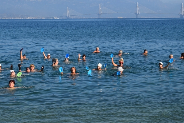 Απονομή βραβείων στο τμήμα Χειμερινής Κολύμβησης του Δήμου Πατρέων