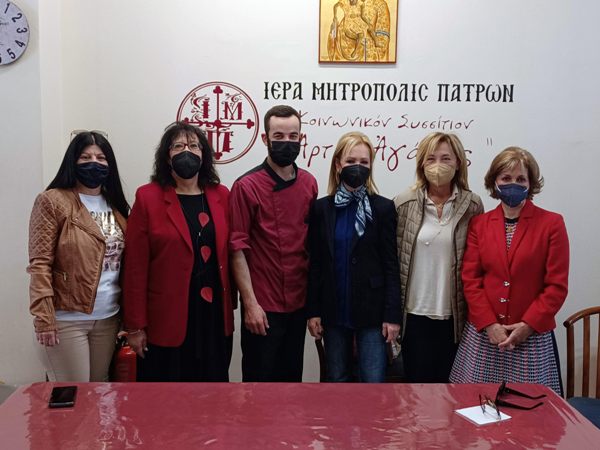 ΙΝΝΕR WHEEL ΠΑΤΡΩΝ ΒΟΡΡΑ ΡΙΟΥ: Προσφορά χρημάτων για το συσσίτιο της Ιεράς Μητρόπολης