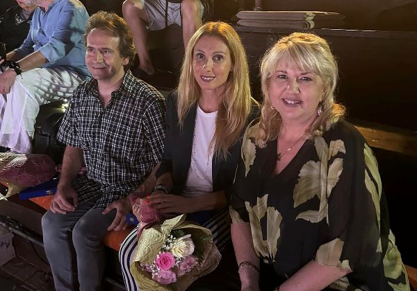 Στα "Ποσειδώνια" η Άννα Μαστοράκου - ΦΩΤΟ