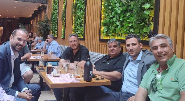 Στιγμές χαλάρωσης για τον Περιφερειάρχη