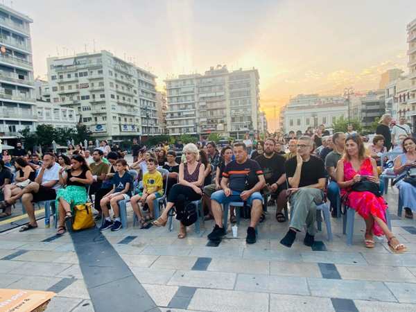 Η Σία Αναγνωστοπούλου στο αντιρατσιστικό φεστιβάλ