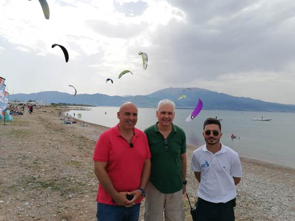 Φωκίων Ζαΐμης: Στη Ναύπακτο για τους πανευρωπαϊκούς αγώνες KITE