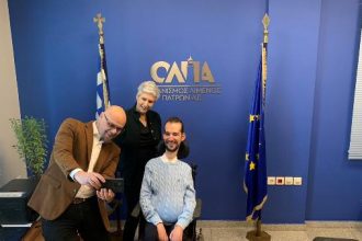 Ο Στέλιος Κυμπουρόπουλος στον Ο.Λ.ΠΑ.