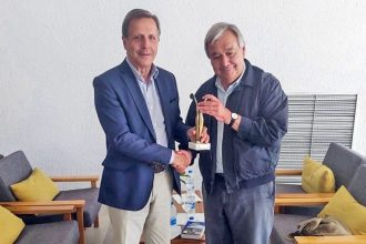 Στην Αρχαία Ολυμπία ο Γ.Γ. του ΟΗΕ Αντόνιο Γκουτέρες