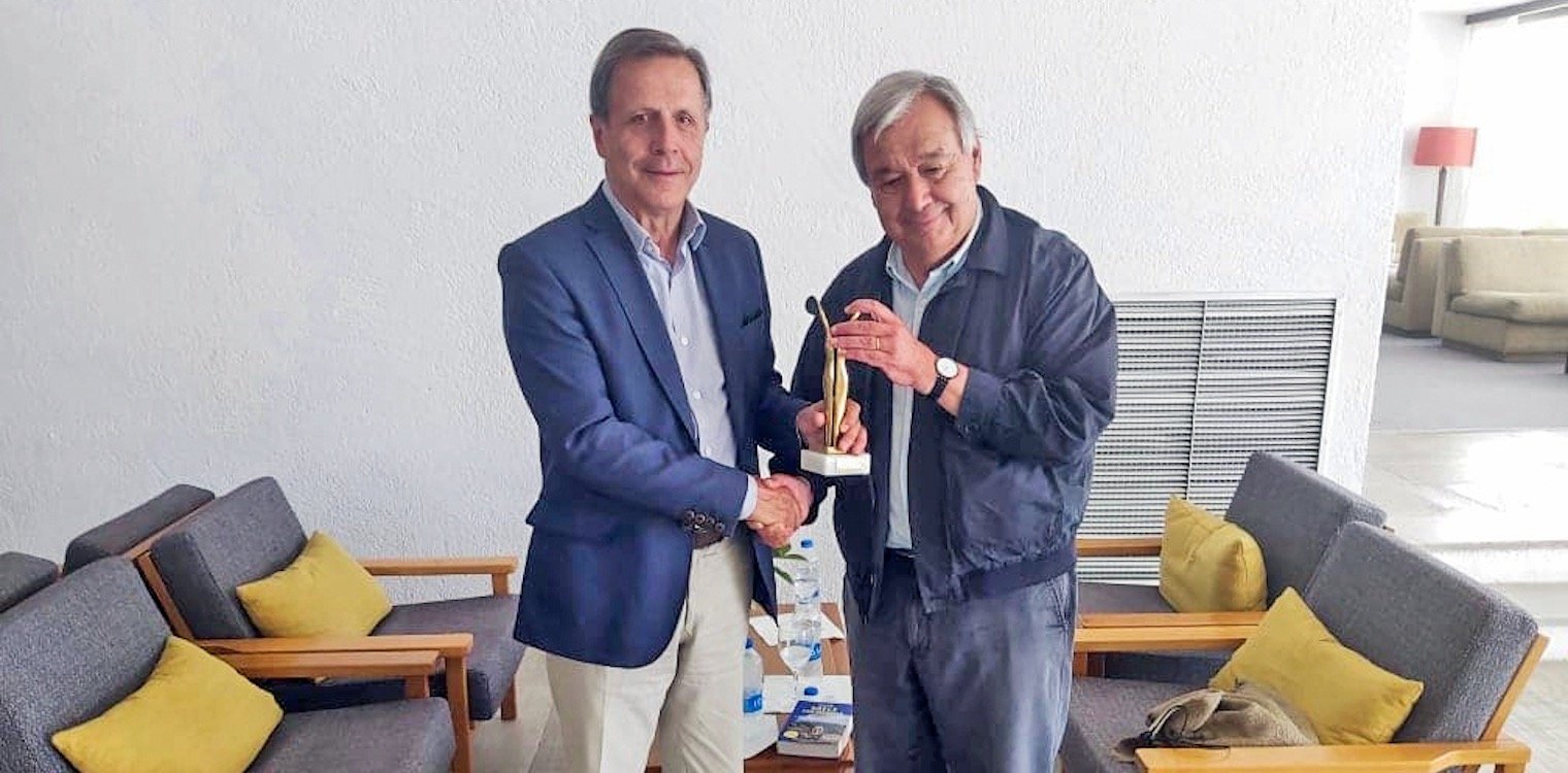 Στην Αρχαία Ολυμπία ο Γ.Γ. του ΟΗΕ Αντόνιο Γκουτέρες