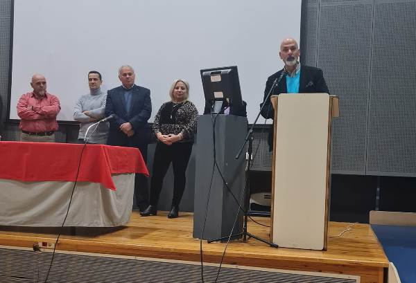 Χαράλαμπος Μπονάνος: Ευχές στο σύλλογο Κρητών της Πάτρας