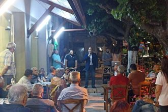 Συνεχίζει τις περιοδείες του ο Μαρίνος Σκανδάμης