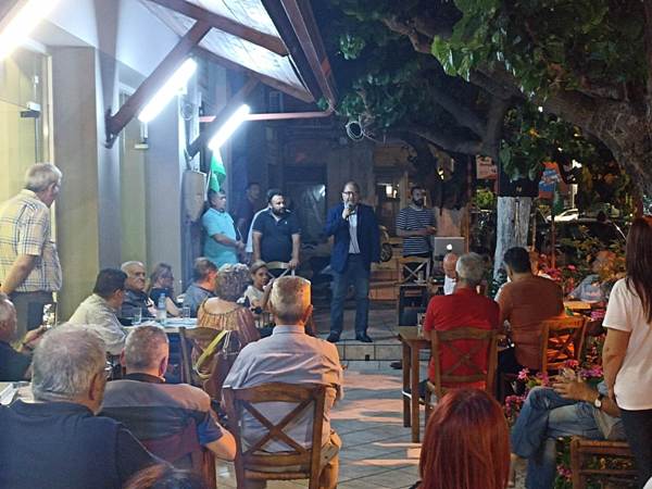 Συνεχίζει τις περιοδείες του ο Μαρίνος Σκανδάμης