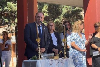 Ο Ανδρέας Φίλιας στα παλιά του ...λημέρια