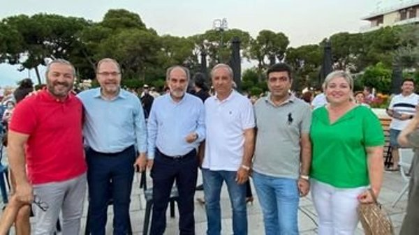 Ο Απόστολος Κατσιφάρας στην κινητοποίηση του Αιγίου