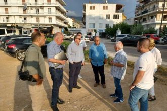 Πάτρα: Στην συνοικία της Ανθούπολης ο Νίκος Παπαδημάτος