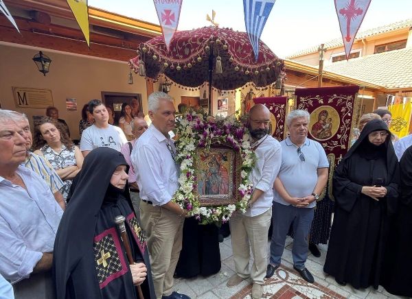 Σε λιτανεία Εικόνας ο Φωκίων Ζαΐμης