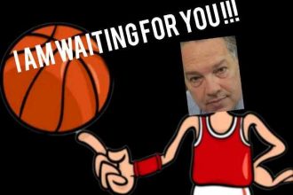 Ο Κώστας Σβόλης έτοιμος ...να καρφώσει!