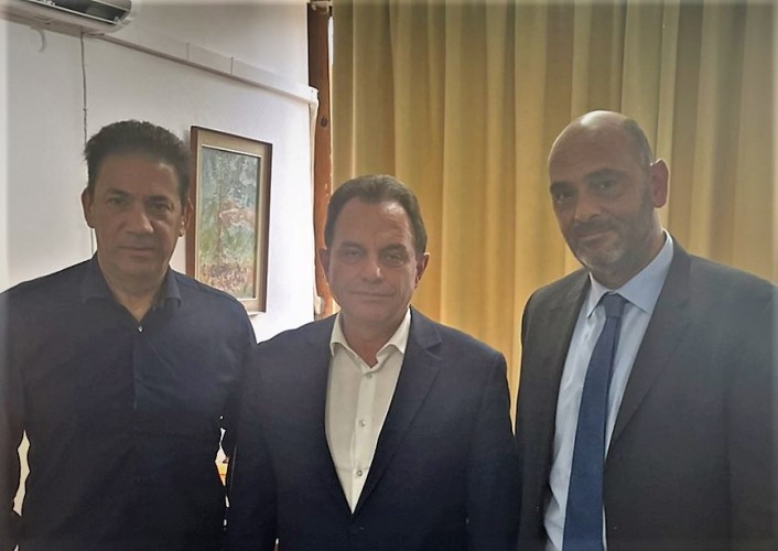 Φωτήλας - Τριανταφυλλόπουλος στον υπουργό Αγροτικής Ανάπτυξης & Τροφίμων