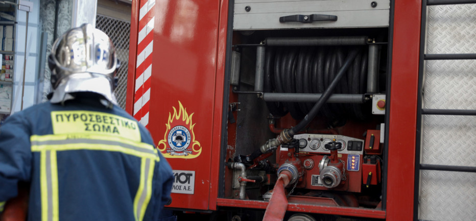 Πυρκαγιά σε κοντέινερ στον Αλισσό