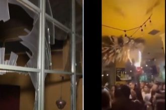 Παγκράτι: Ποινική δίωξη για εμπρησμό από αμέλεια στον σερβιτόρο του μπαρ που λαμπάδιασε από τούρτα με βεγγαλικό