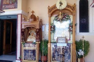 Πάτρα: Πανηγυρίζει ο Ιερός Ναός Κοιμήσεως Θεοτόκου Οβρυάς