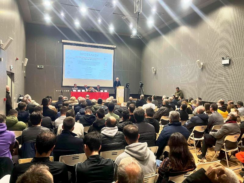 Ο Άγγελος Τσιγκρής μίλησε στην Πάτρα για τη βία στα γήπεδα (ΦΩΤΟ)