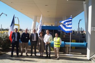 Επίσκεψη της Γαλλίδας Πρέσβειρας κ. Laurance Auer στη Γέφυρα Ρίου - Αντιρρίου (ΦΩΤΟ)