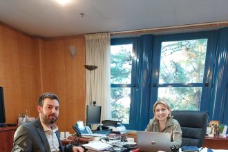 Συνάντηση Χριστίνας Αλεξοπούλου - Γιάννη Σελίμη