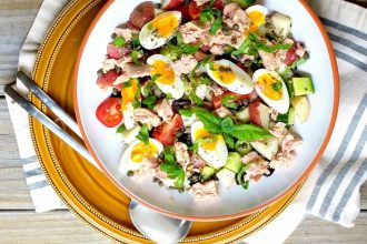 Πατατοσαλάτα με τόνο & αυγό