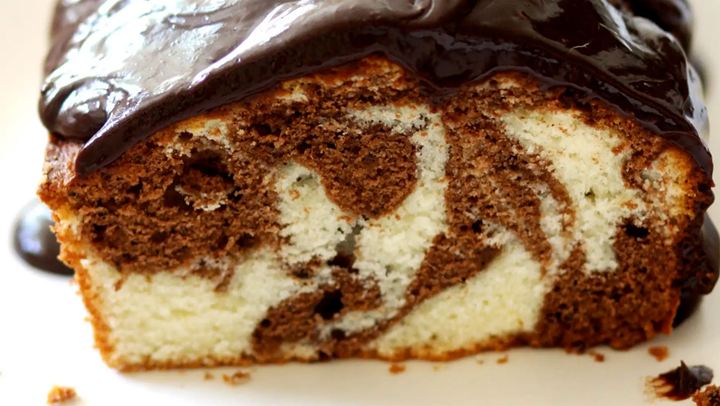 Λαχταριστό κέικ με βανίλια και σοκολάτα