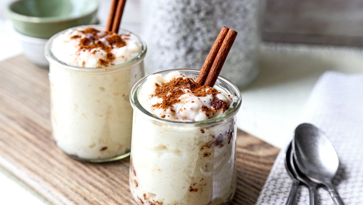 Ρυζόγαλο με λίγες θερμίδες και πλούσια γεύση