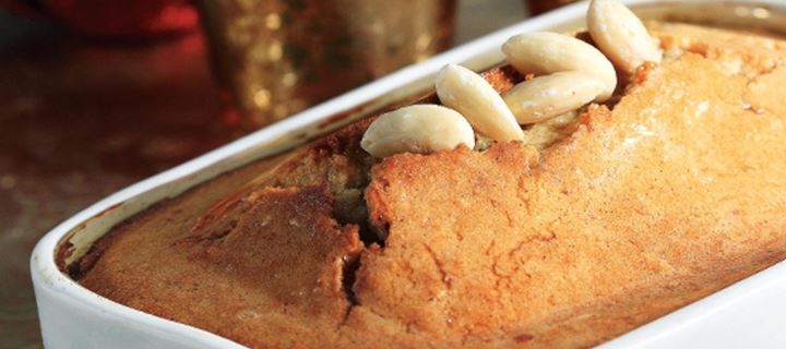 Σιροπιαστή αμυγδαλόπιτα