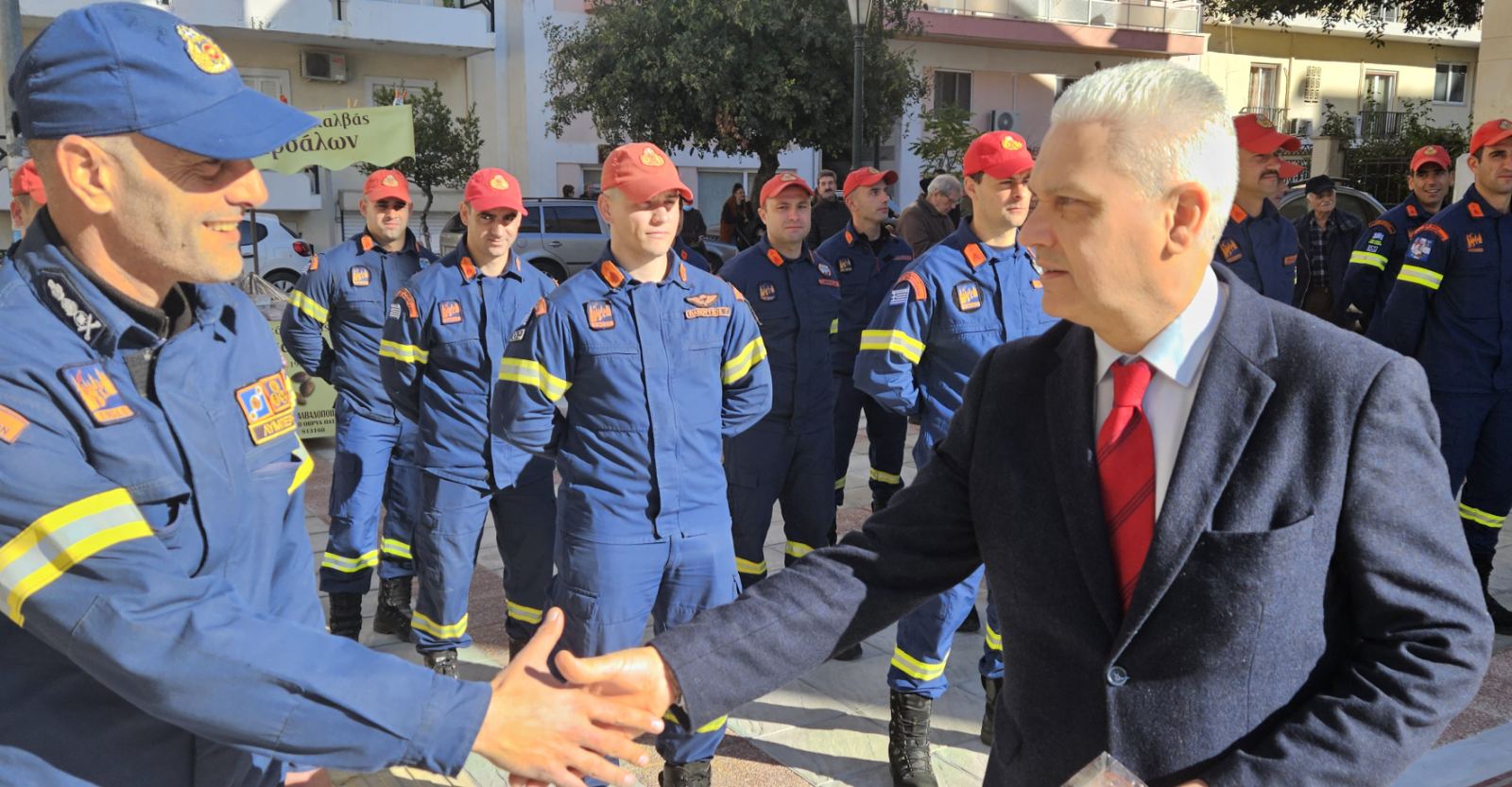 Φωκίων Ζαΐμης: "Το Πυροσβεστικό Σώμα συμβάλλει στην ασφάλεια της κοινωνίας μας"