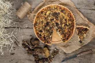 Τάρτα με μανιτάρια