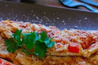 Ομελέτα με κρυμμένο καρότο