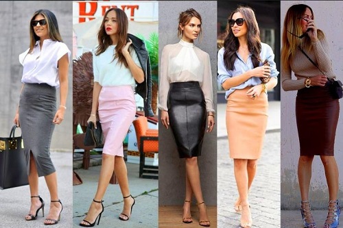 Οι pencil φούστες είναι τάση αρκεί να τις φορέσετε με αυτό τον τρόπο