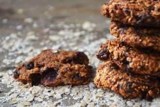 Mπισκότα σοκολάτας χωρίς ζάχαρη για απόλαυση χωρίς ενοχές