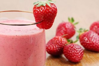 Milkshake φράουλας
