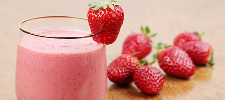 Milkshake φράουλας