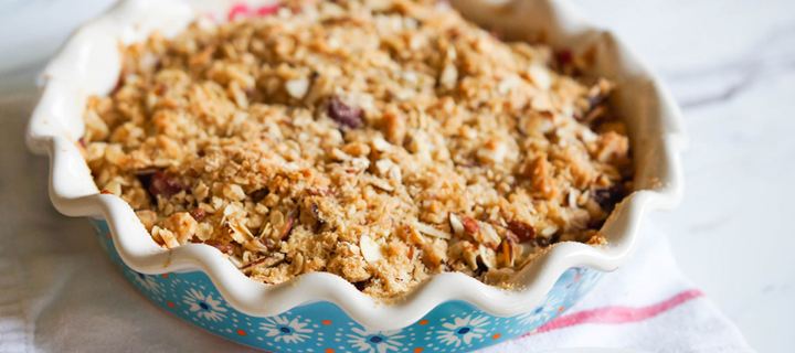 Τραγανό apple crumble