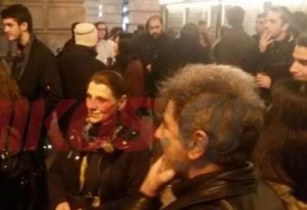 Διαδηλώτρια η Μαρία Κανελλοπούλου
