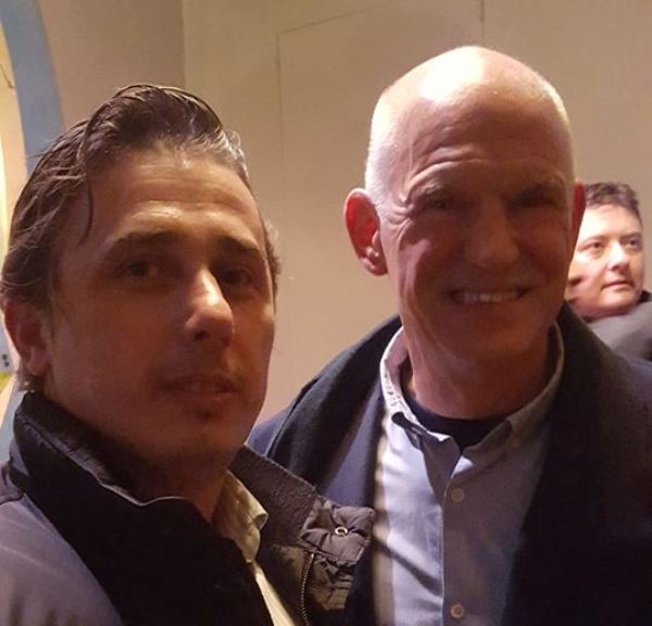 Η selfie με τον Πρόεδρο