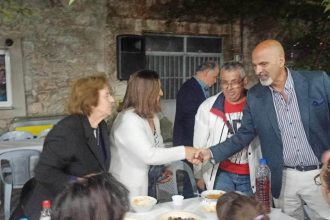 Θερμή υποδοχή του Αντιπεριφερειάρχη Χαράλαμπου Μπονάνου στην Κέρτεζη - ΦΩΤΟ