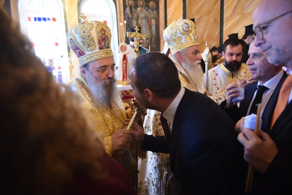 Ο Θεμιστοκλής-Ανδρέας Μπάκας στον εορτασμό της Παναγίας Τρυπητής ΦΩΤΟ