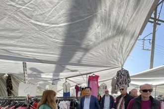 Θεόδωρος Βασιλόπουλος: Επίσκεψη στην αγορά της Κρέστενας ΦΩΤΟ