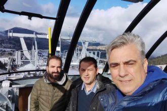 Επίσκεψη του Αντιπεριφερειάρχη Θεόδωρο Βασιλόπουλου στα Καλάβρυτα