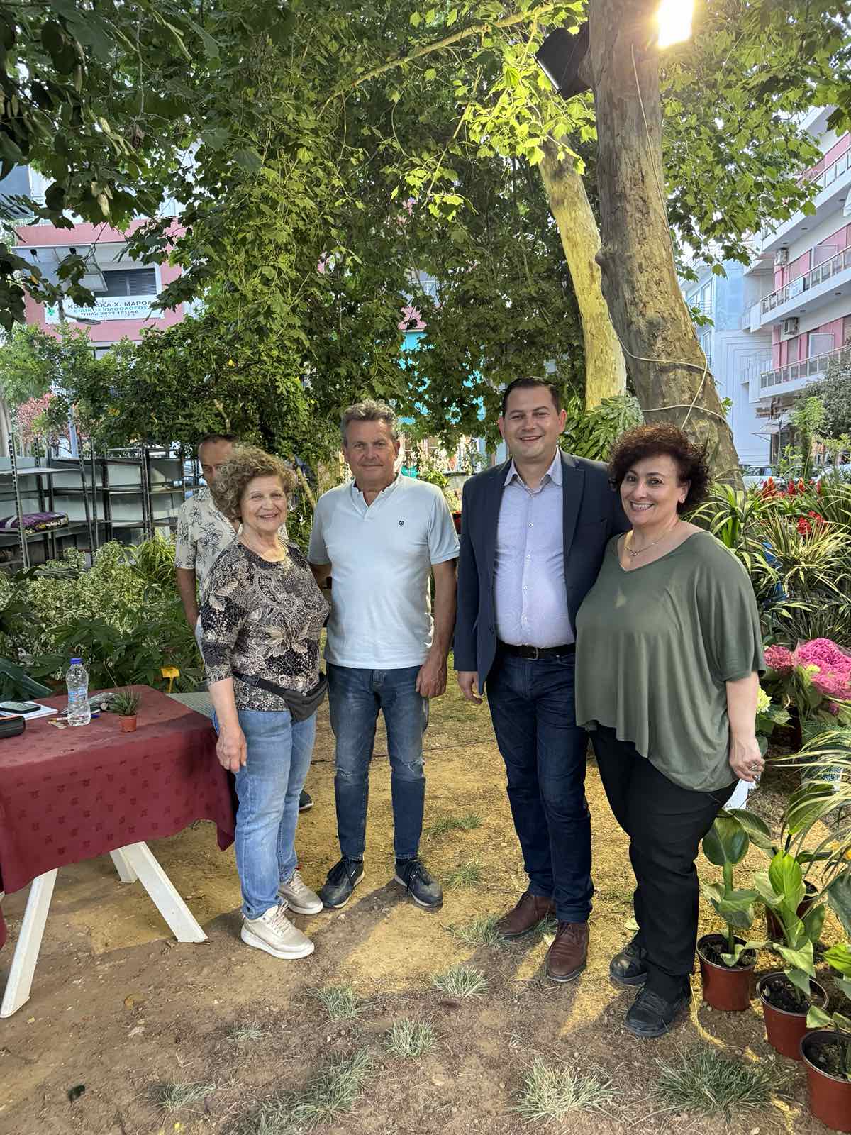 Στην ανθοκομική έκθεση Αμαλιάδας ο Αντιπεριφερειάρχης Θ. Βασιλόπουλος