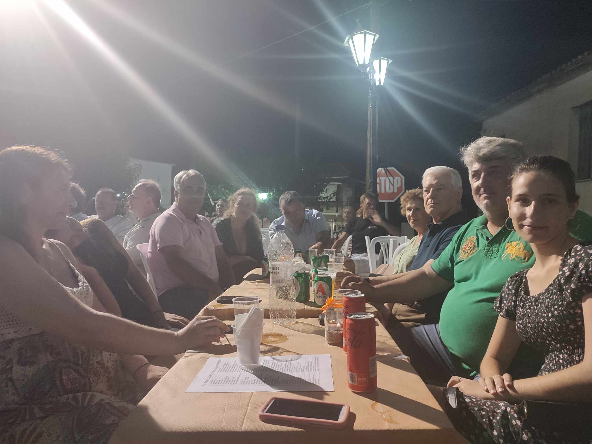 Ο Δημήτρης Μπαρμπούνης στις εκδηλώσεις στην Ελίκη