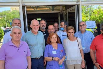 Κατερίνα Σολωμού: Επίσκεψη στα νοσοκομεία της Πάτρας